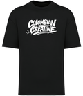 Street Brush premium vintage tee 300GSM by Colombian Creatine – garment-dyed oversized streetwear, front