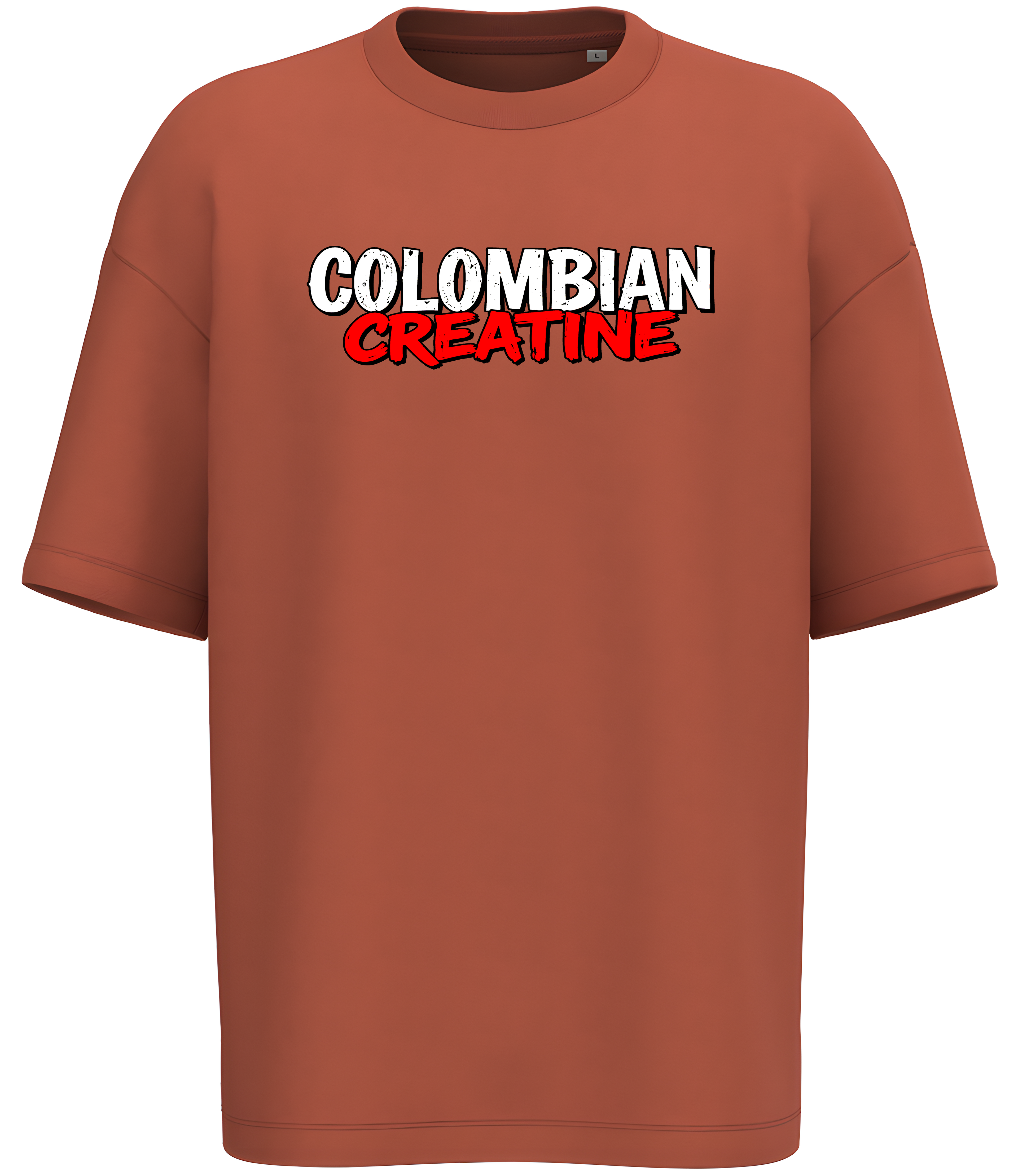 „Two-Tone Distressed” – High-Contrast Drop, Premium Vintage Comfort T-Shirt 300GSM
