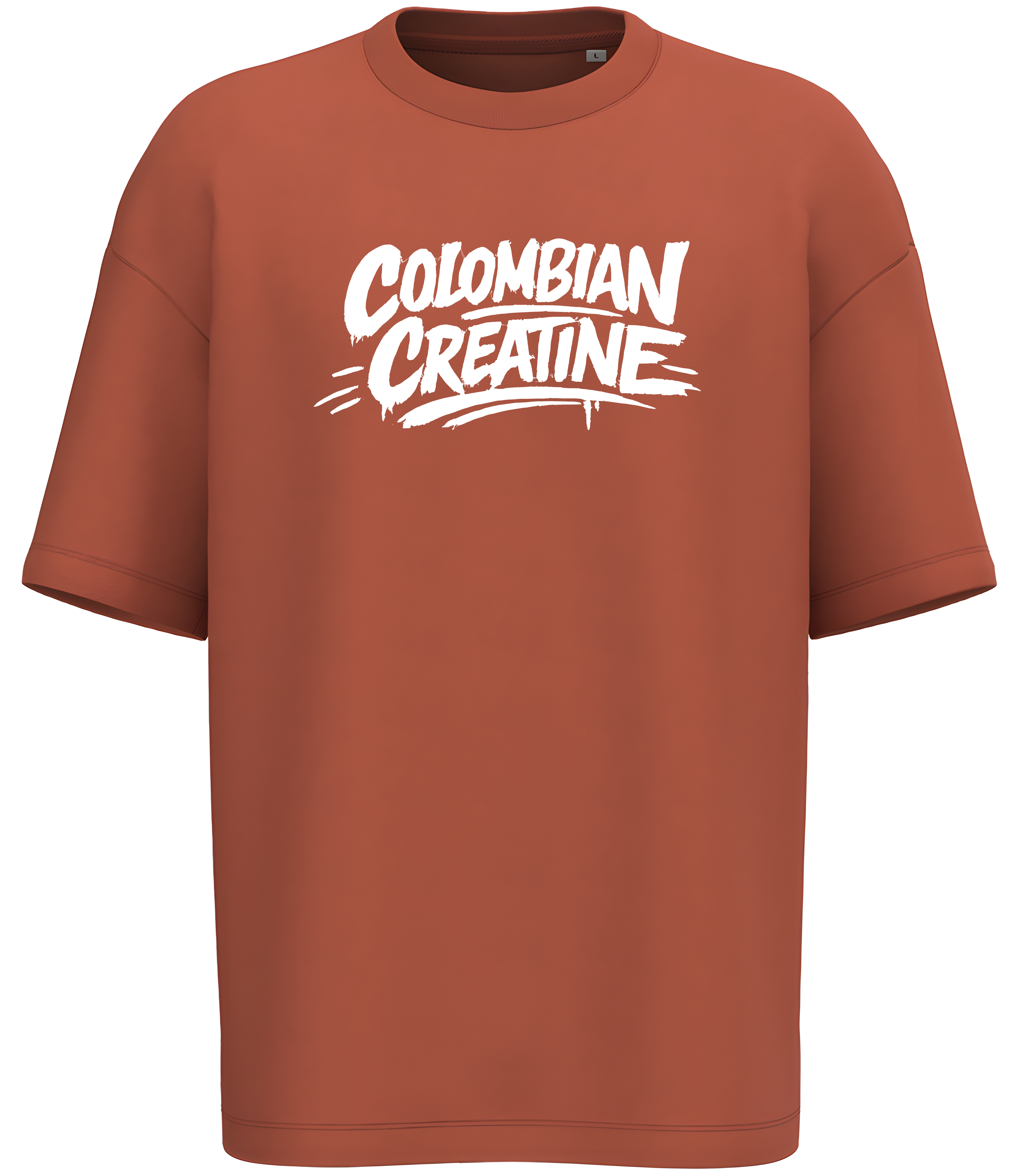 „Street Brush” – Tag Script Drop, Premium Vintage Comfort T-Shirt 300GSM
