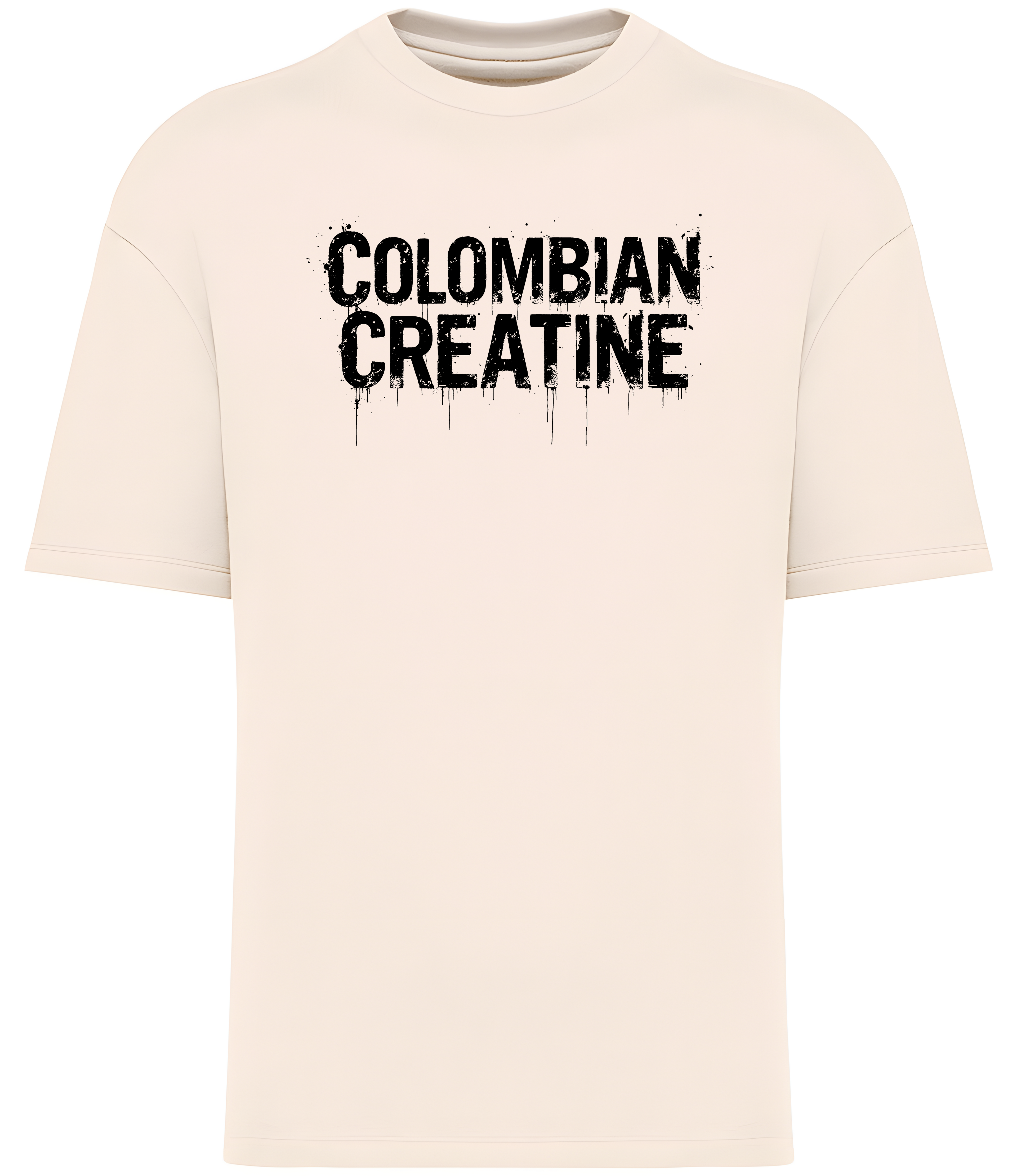„Bleach Drip” – High-Contrast Drop, Premium Vintage Comfort T-Shirt 300GSM