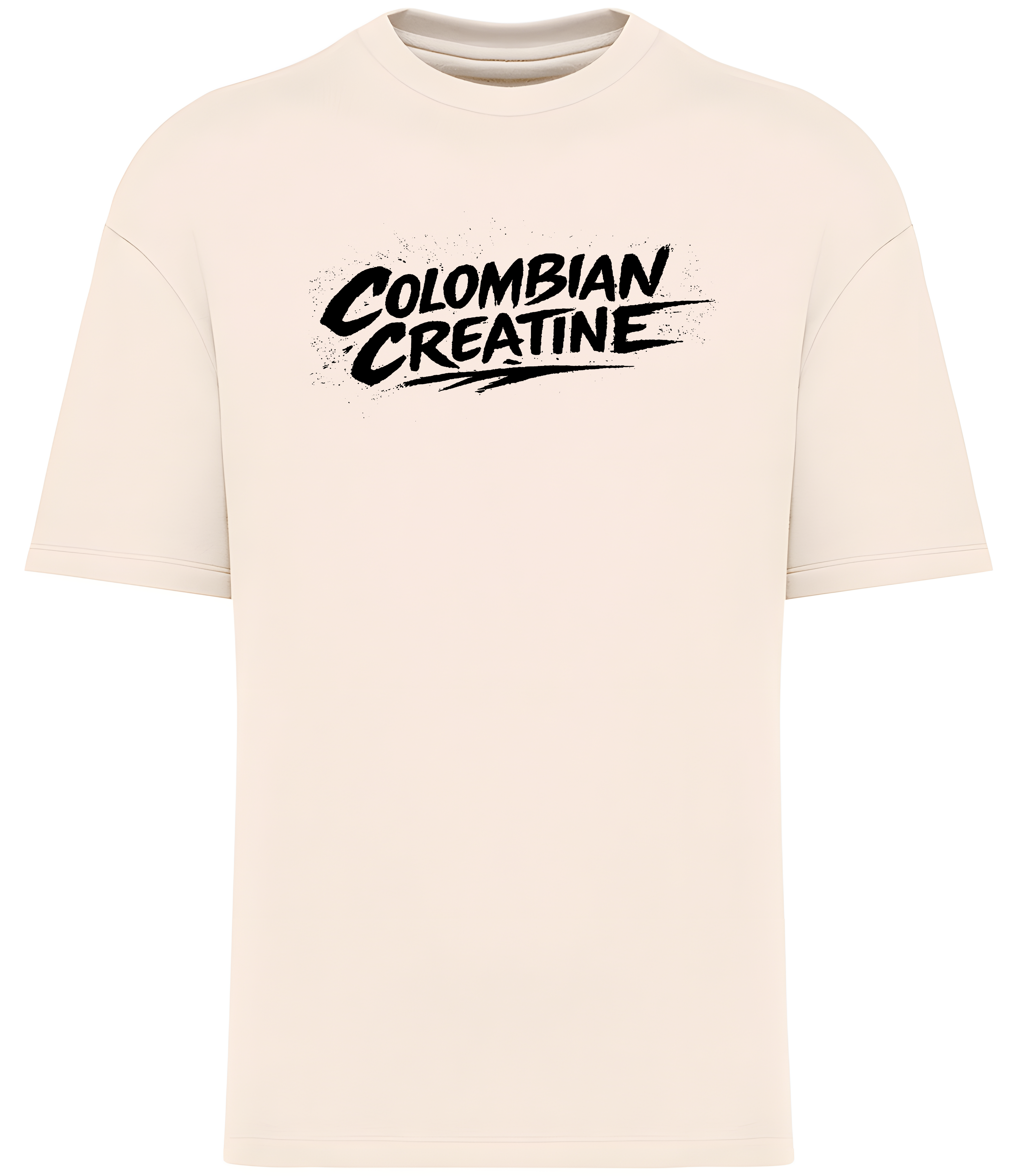 „Speed Scratch” – Dynamic Script Drop, Premium Vintage Comfort T-Shirt 300GSM