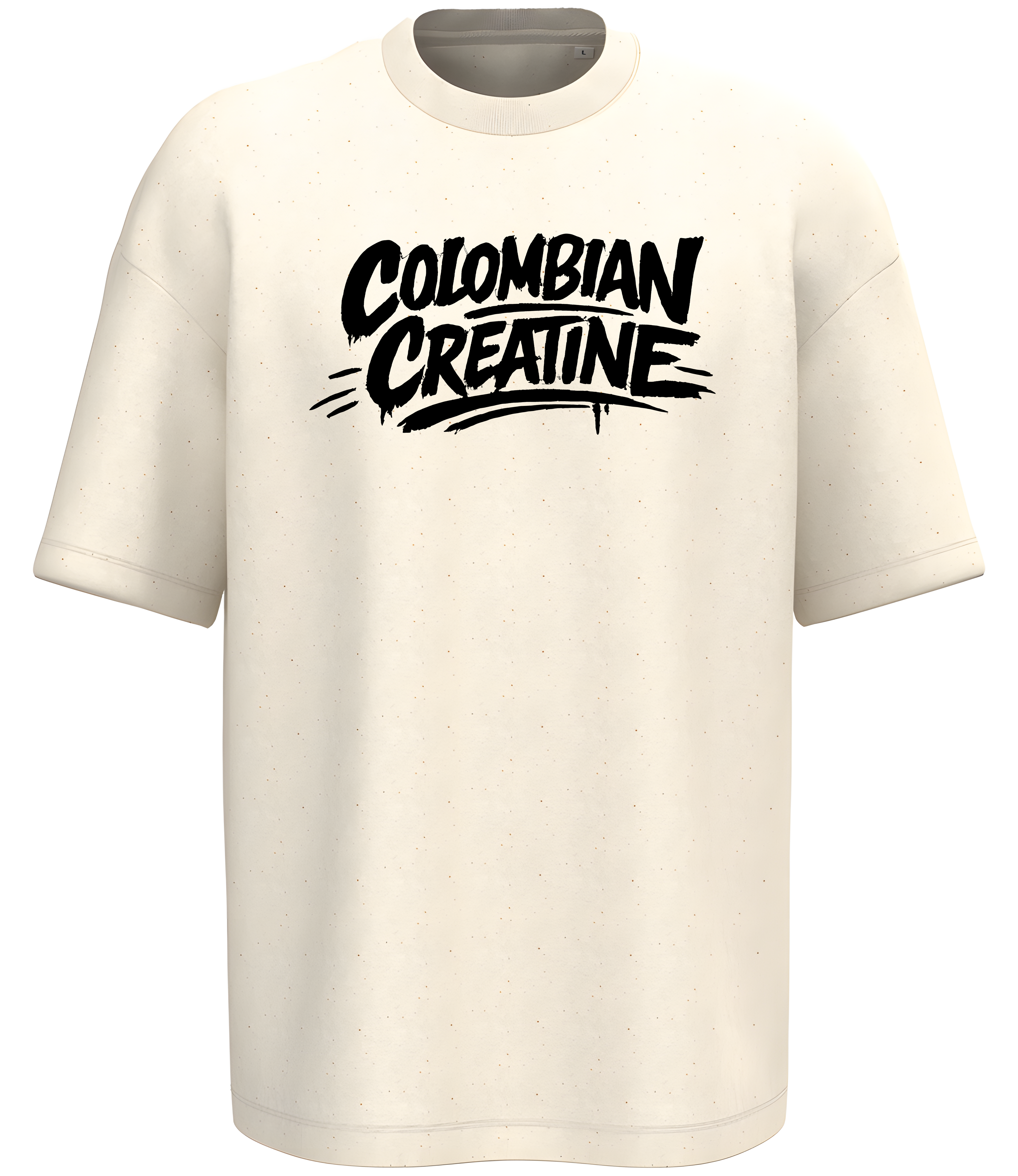 „Street Brush” – Tag Script Drop, Premium Vintage Comfort T-Shirt 300GSM