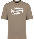 Splat Block premium vintage tee 300GSM by Colombian Creatine – garment-dyed oversized streetwear, front
