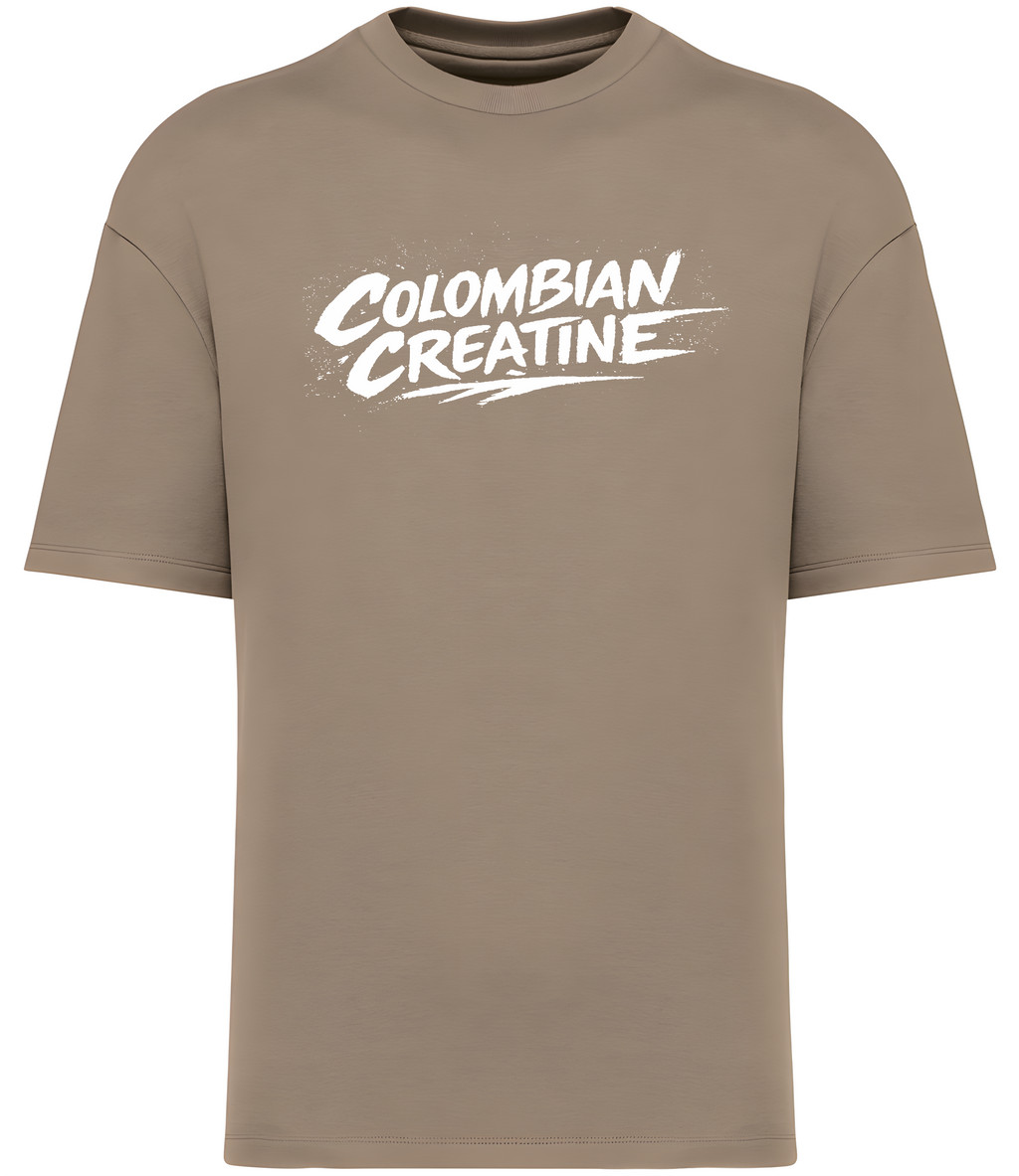 „Speed Scratch” – Dynamic Script Drop, Premium Vintage Comfort T-Shirt 300GSM