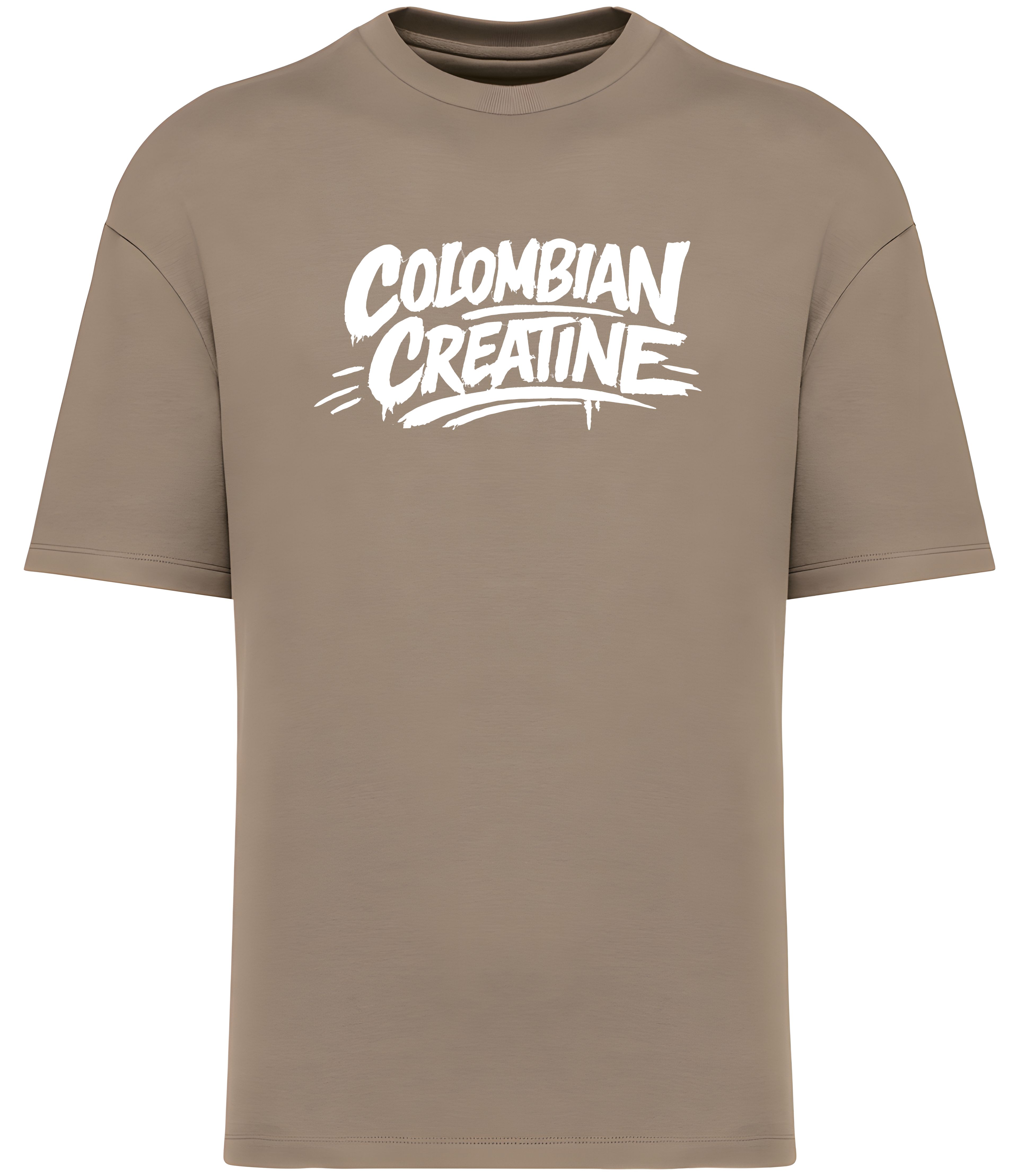 „Street Brush” – Tag Script Drop, Premium Vintage Comfort T-Shirt 300GSM